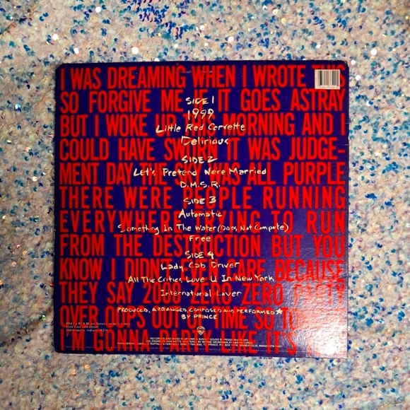 Prince 1999 Vinyl Excellent Condition - Picture 3 of 4
